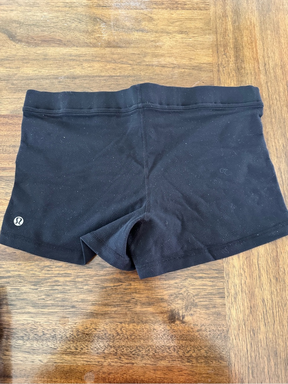 lululemon athletica Ivivva Black Women's spandex Shorts size 8